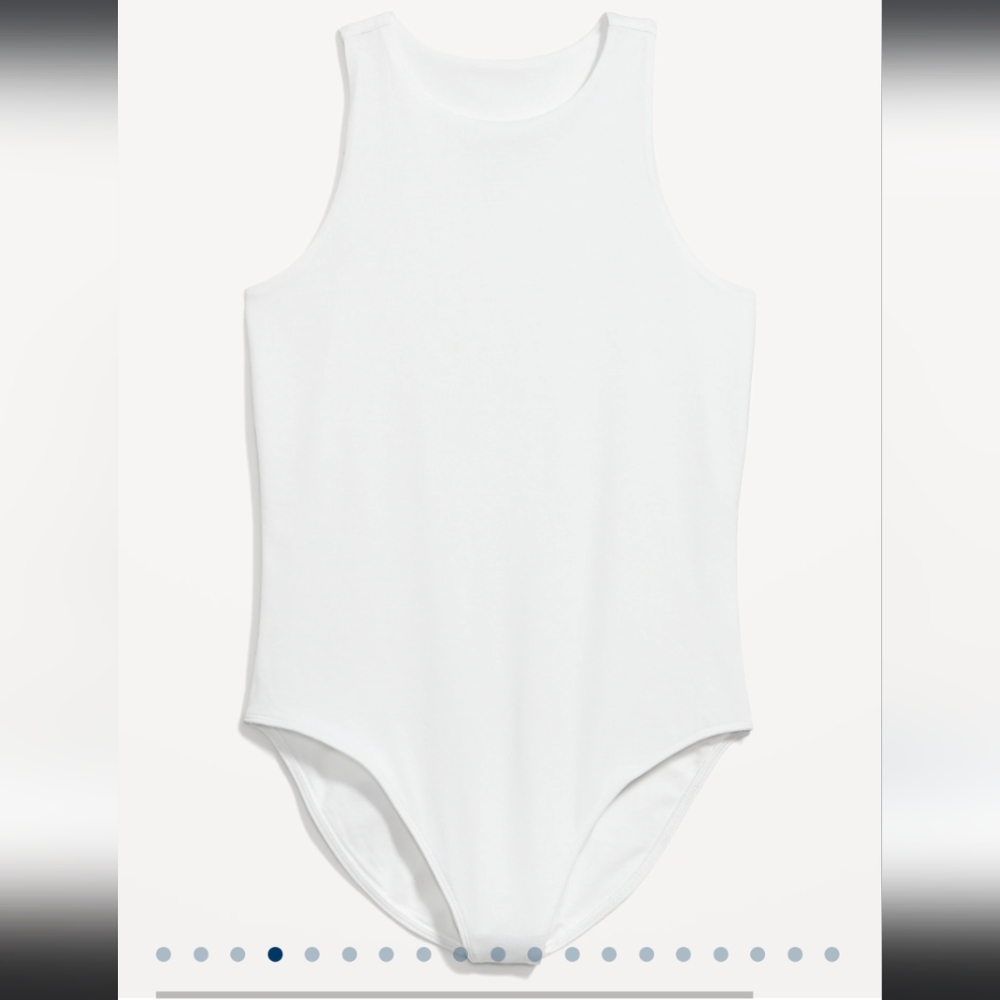 Sleeveless High-Neck Bodysuit
